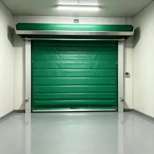 Thermal Insulated PVC Roller Shutter Door for Cold Chain Storage, High Speed, 0.8-1.2 m/s, Commercial Use