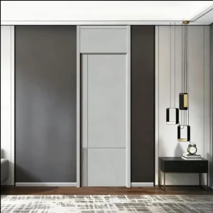 Thick-Plate Steel Interior Swing Door, Custom Size, Various Surface Colors