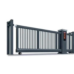 Touchless Automatic Electric Suspended Cantilever Sliding Gate for Office and Commercial Building Entrances