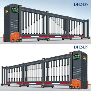 Trackless Automatic Industrial Electric Retractable Folding Sliding Gate