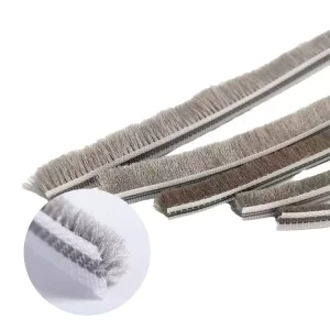 Traditional Style PP Aluminum Alloy Weather Seal Strip with Easy Screw for Shower Glass Bathroom Door