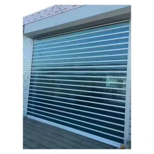 Transparent PVC Roller Shutter Door High Security