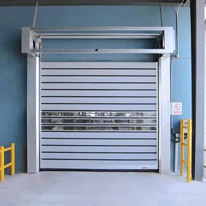 Turbine Hard Fast Aluminum Spiral Rapid Garage Roller Shutter Door, Strong Windproof, Factory