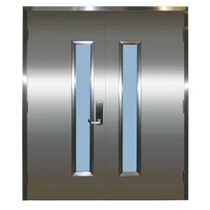 UL CE 2-Hour 3-Hour Stainless Steel Fire-Rated Shutter Door for Fire Exits and Emergency Applications