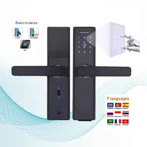 USB WiFi Smart Door Lock without Fingerprint, with App Control