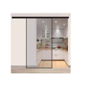 Ultra-Narrow Trackless Aluminum Alloy Folding Partition Door for Toilet, Balcony, and Living Room