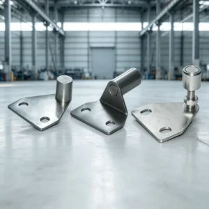 Universal Carbon Steel Door Obstruction Profile Accessory with Nickel Plating