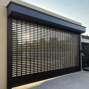 Vertical Aluminum Roller Shutter Door