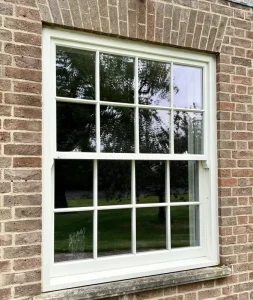 Vertical Sliding Hung Aluminum Alloy Double Glazed Stainless Steel Bedroom Kitchen Exterior Window