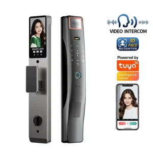 Video Smart Door Lock with Security Camera, WiFi, Fingerprint and Face Recognition for Home