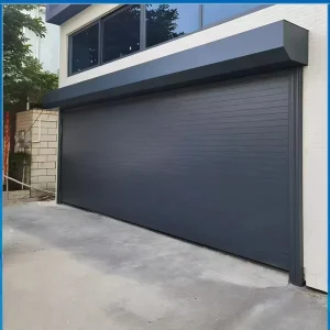 Villa Electric Aluminum Alloy Anti-Theft Hurricane-Resistant Rolling Shutter Garage Door