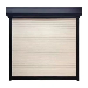 Villa Electric Sectional Aluminum Alloy Anti-Theft Security Roller Shutter Garage Gate