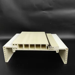 WPC Door Frame Rectangular Design Heavy Interior Apartment Hotel Use Factory Discount PVC Casing
