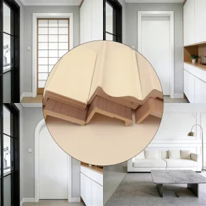 WPC Door Frame with Primed Surface Moisture-Proof and Anti-Insect for Indoor and Outdoor Villa Hotel Use