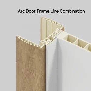 WPC Waterproof Door Frame Line for Indoor Bedroom Use Factory Direct