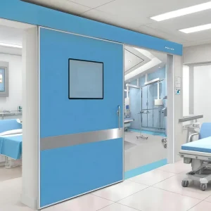 Waterproof Airtight Automatic Sliding Hermetic Door for Hospitals and Clean Rooms