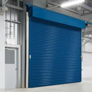 Waterproof Insulated Aluminum Automatic Roll-Up Garage Door