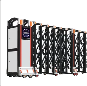 Waterproof Outdoor Remote Control Automatic Telescopic Security Gate for School Driveway