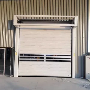 Waterproof Rust Proof Aluminum Alloy Rolling Shutter Door for Villa, Garage, Warehouse and Factory