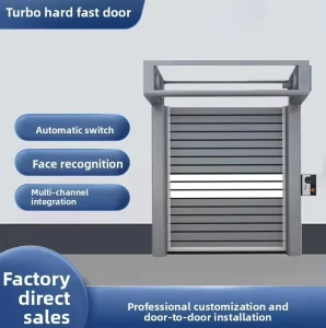Waterproof Rust Proof Aluminum Alloy Thermal Insulated Rolling Shutter Door for Villa, Garage, Warehouse and Factory