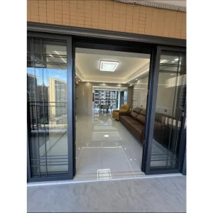 Waterproof Sound-Insulated Aluminum Sliding Glass Door for Exterior Use
