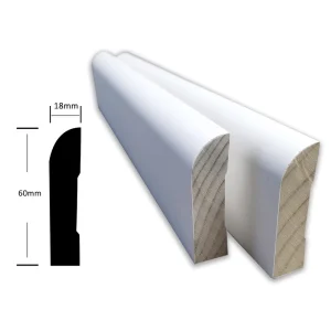 Waterproof Wooden Door Casing Frames, Craftsman Design