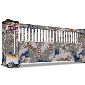 Weather-Resistant Automatic Electric Linear Translation Telescopic Sliding Gate