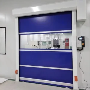 Weatherproof PVC High-Speed Roll-Up Roller Shutter Door