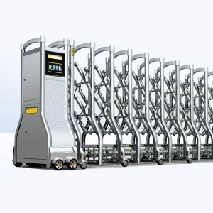 Weatherproof Stainless Steel Electric Retractable Folding Driveway Entrance Gate