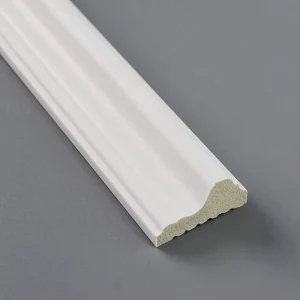 White PS Polystyrene Door Casing Frame Moulding for Interior and Exterior Decor