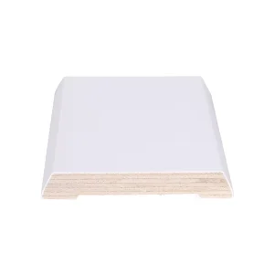 White Primed LVL Flat Architrave Door Casing, Ready to Paint, Interior Door and Window Trim