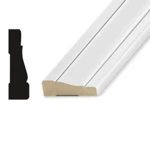 White Primed MDF Door Casing, Interior Door Trim Moulding, Manufacturer Supply