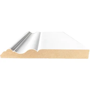 White Primed MDF Skirting Board Door Casing