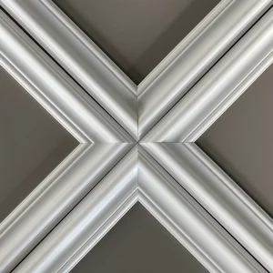 White Primed PS Moulding Lightweight Plastic Door Casing for Interior Decoration