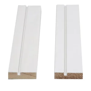 White Primed Pine Decorative Door Casing Moulding for Indoor Decoration