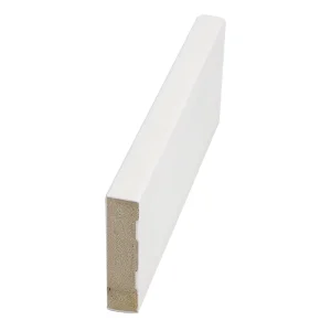 White Primed Solid Wood Flat Door Jamb Trim Casing Moulding