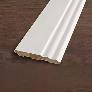White Waterproof Primed Wood Door Jamb Moulding and Casing for Interior Doors