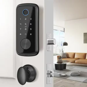 WiFi Intelligent Digital Door Lock Smart Deadbolt for Wood Steel Aluminum Doors Zinc Alloy Automatic Remote Control Home Use