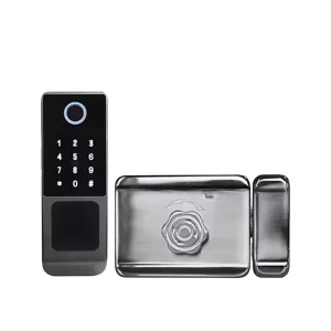 WiFi Smart Digital Deadbolt Lock Fingerprint IP66 Waterproof Outdoor App Control with Anti-Pry Alarm