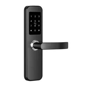 WiFi Smart Door Lock for Wood and Aluminum Alloy Doors with Smartphone Operation and Cloud Data Storage