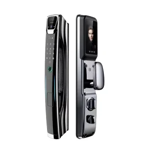 WiFi Smart Lock with Fingerprint, Passcode, Video Intercom, Camera and Face Recognition