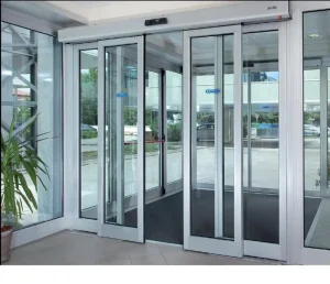 Wide-Voltage Glass Soft-Stop Sliding Door with CE Certificate