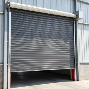 Wind-Resistant Galvanized Steel Rolling Shutter Door for Warehouse, Factory, Garage, and Coastal Areas