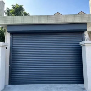 Wind-Resistant Reinforced Garage Rolling Shutter for Outdoor Installation