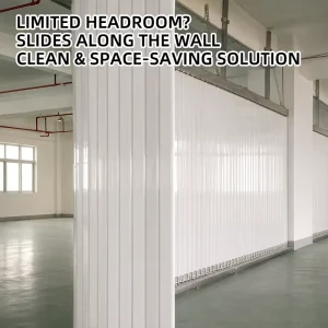 Wind-Resistant Silent Aluminum Alloy Electric Side-Sliding Garage Door