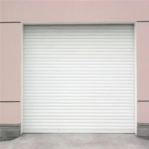 Windproof Aluminum Garage Door with Automatic or Manual Roller Shutter Operation for Garages and Warehouses