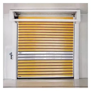 Windproof Heat-Insulating Hard Metal Automatic Quick Rolling Shutter Door, Factory Direct