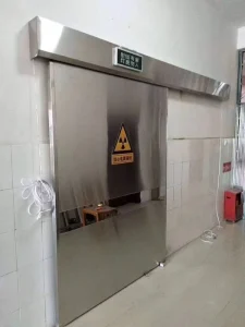 Wire-Reinforced Radiation Protection Door for Industrial and Medical X-Ray Rooms