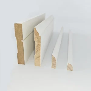 Wood Baseboard Manufactured Home Skirting Waterproof Kitchen Skirting Moulding Baseboard Casing