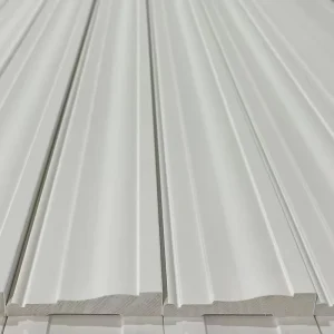 Wood Moulding 11/16-in x 3-1/4-in x 8-ft Primed Pine 445 Casing Moulding for Doors and Windows